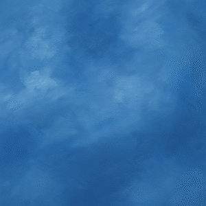 Blue oil painting